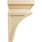 Ekena Millwork 3 1/2"W x 3 3/4"D x 6"H Mini Nevio Wood Corbel, Maple CORW03X03X06NEMA - alternate 2